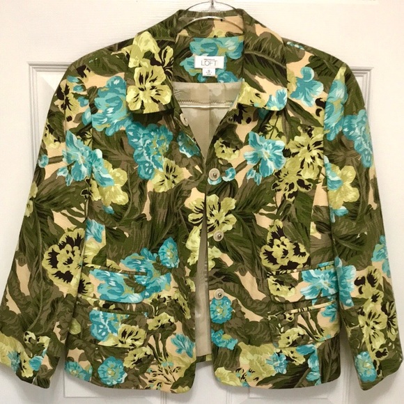 Loft Floral Blazer - Picture 7 of 16